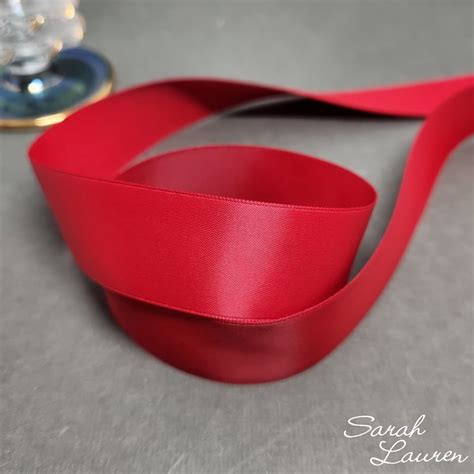 Red Silky Ribbon Sarah Lauren