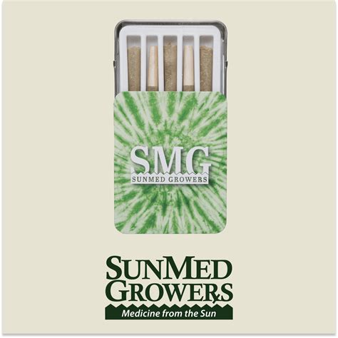 Gush Mints Pre Roll G Pack Tin Sunmed Growers