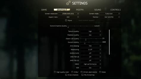 Tarkov Best Graphics Settings