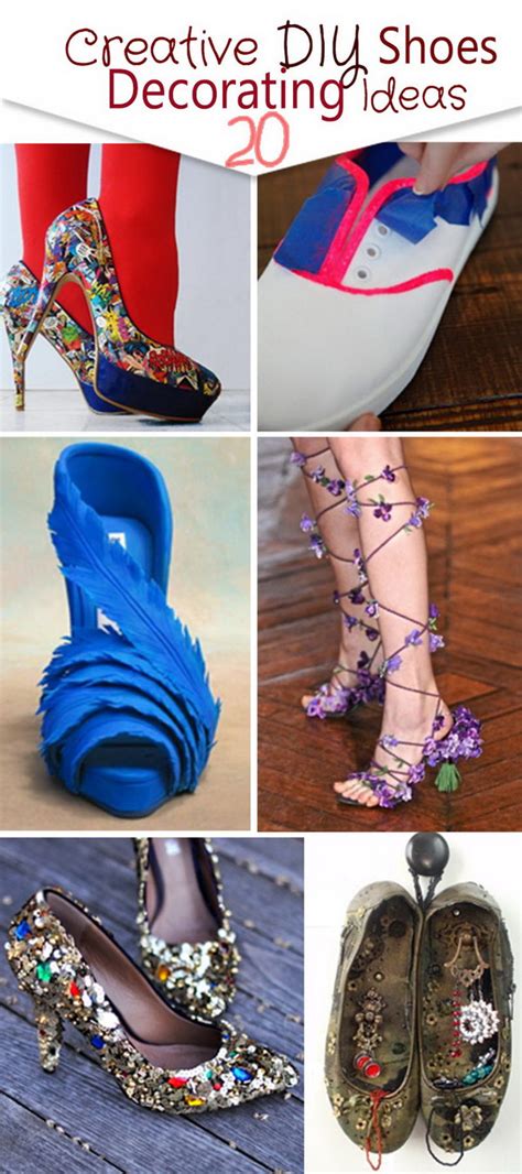 20 Creative Diy Shoes Decorating Ideas 2023