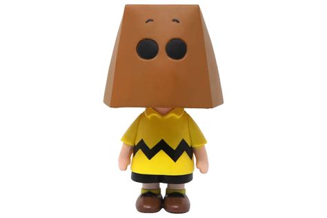 Medicom Udf Peanuts Series 10 Charlie Brown Grocery Bag Ver Ultra