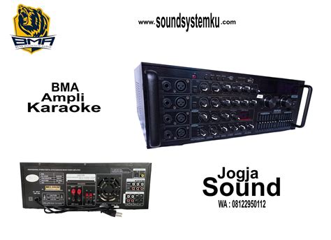 Ampli Mixer Bma Grosir Audio Perlengkapan Sound System