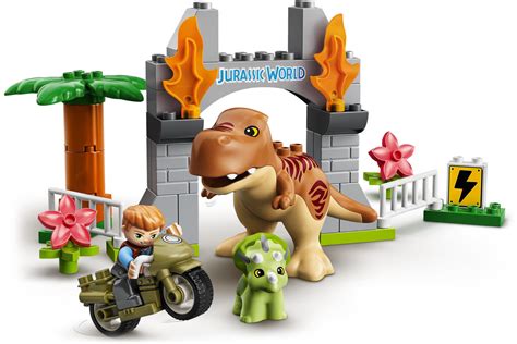 LEGO Duplo L évasion du T rex et du Triceratops 10939 au meilleur