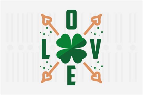 Love St Patrick S Day Svg Graphic By Svg Box Creative Fabrica