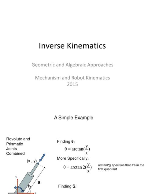 PDF Inverse Kinematics Geometric Algebraic DOKUMEN TIPS