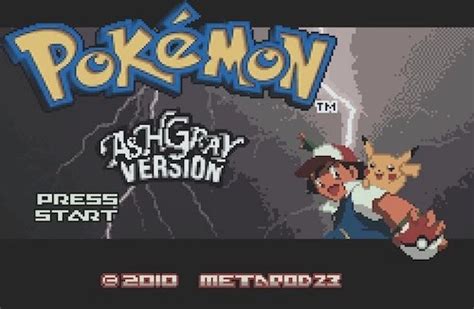 Pokemon Ash Gray Version (GBA) - Unblocked Games