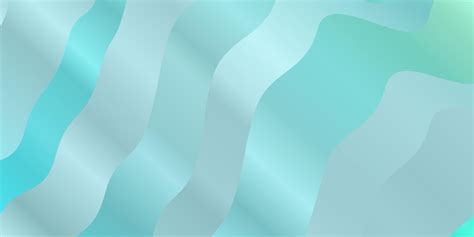 Light Blue Green Vector Backdrop With Bent Lines Vector Art