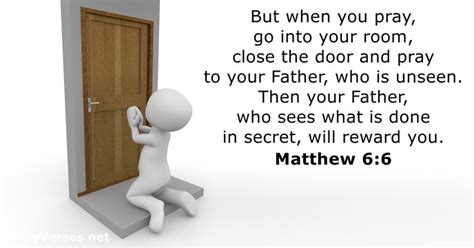 Matthew 6 6 Bible Verse Of The Day