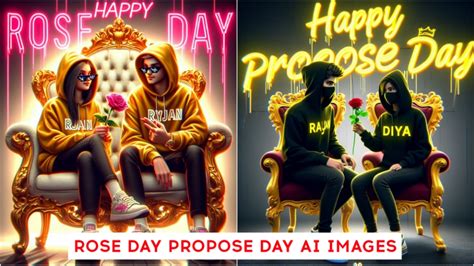 Happy Rose Day Propose Day Ai Photo Editing Prompt 2024 Bing Image