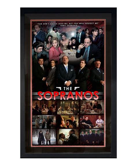 FCR001 Sopranos Poster Framed - Framing Corner