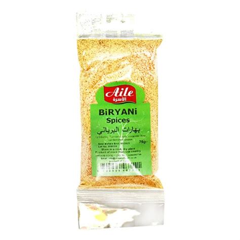 Biryani Spices Aile 75g - Compare Prices & Buy Online!