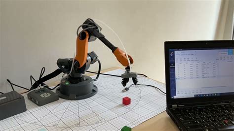 Mirobot Axis Mini Industrial Robot Arm Youtube