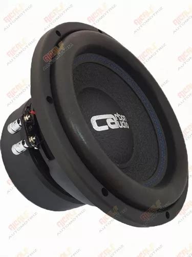 Woofer Competencia Carbon Audio Pulgadas Doble Bobina Meses