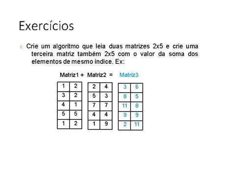 Exerccios Crie Um Algoritmo Que Leia Uma