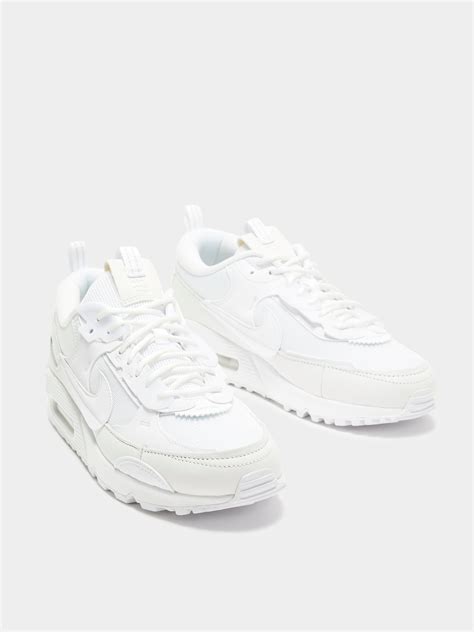 Nike Womens Air Max 90 Futura Sneakers In White White Glue Store