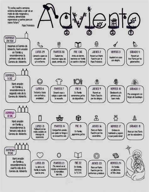 Calendarios de Adviento 2021 - Delegación Episcopal de Primer Anuncio y ...