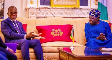 Tinubu Receives Benin President In Presidential Villa