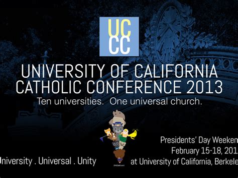 University of California Catholic Conference | Indiegogo