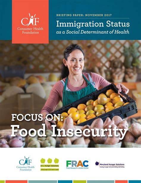 Immigration Status As A Social Determinant Of Health Focus On Food