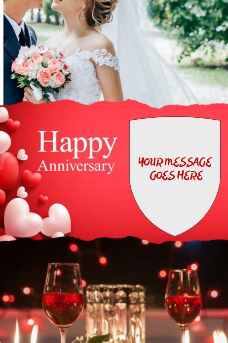 HAPPY ANNIVERSARY Template | PosterMyWall