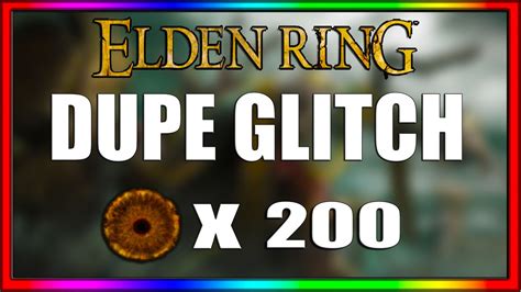 Elden Ring Duplication Glitch Easy Pc Rune Dupe Glitch Youtube