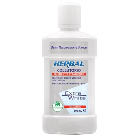 Herbal Collutorio Extra White 500 Ml