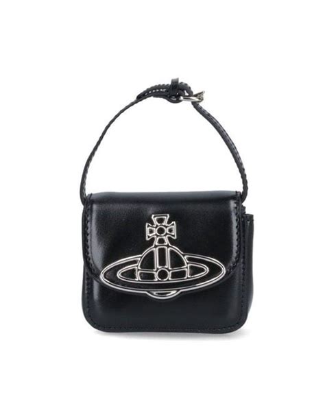 Vivienne Westwood Orb Plaque Tote Bag In Black Lyst