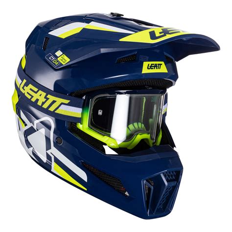 Leatt Helmet Kit Moto V Blue Tracktion Motorcycles