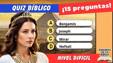 Preguntas De La Biblia L Quiz Biblico Nivel Dif Cil Desaf Ate