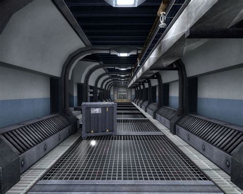 Black Mesa - Lambda Complex Hallway 2 image - Phaota - ModDB