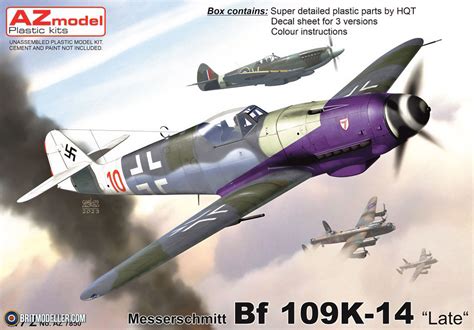 Bf.109K-14 Late (AZ7850) 1:72 - Kits - Britmodeller.com