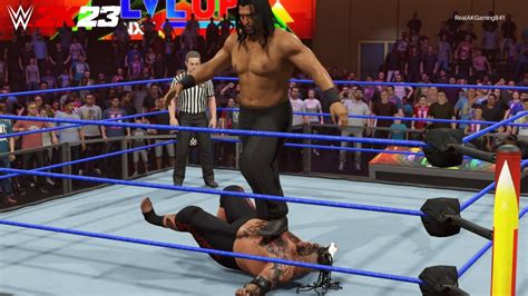 WWE 2K23 The Great Khali VS Umaga WWE 2K23 Gameplay YouTube