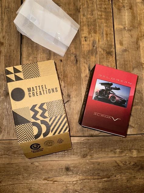 MATTEL CREATIONS HOT Wheels X DeLorean DMC 12 Alpha5 Collector Set New EUR 71 14 PicClick FR