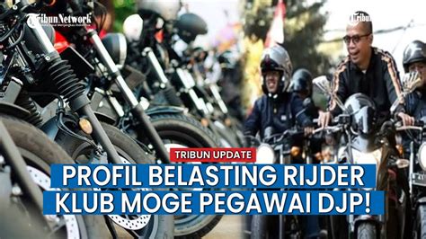 Profil Belasting Rijder Klub Moge Djp Yang Dibubarkan Sri Mulyani