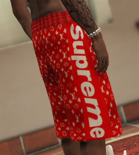 Supreme Shorts Pack For Mp Male Gta5