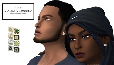 Gta Diamond Studs For Everyone Onyx Sims