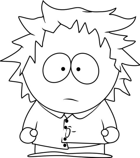 Desenhos De Token De South Park Para Colorir E Imprimir Colorironline