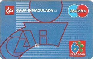 Bank Card Caja Inmaculada Cai Caja De Ahorros De La Inmaculada