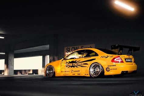 Mercedes Benz Clk Amg Rocket Bunny Body Kit Mbhess Mbtuning