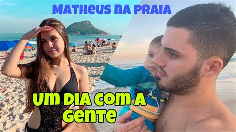 Vlog Um Dia A Gente Na Praia Youtube