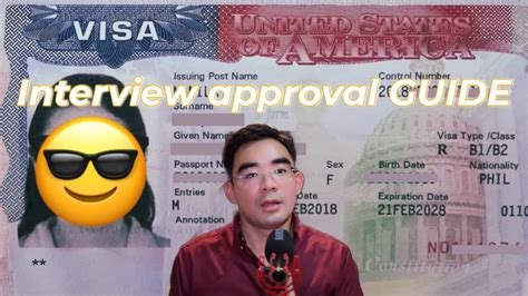 Us Visa Interview Approval Guide Philippines Youtube