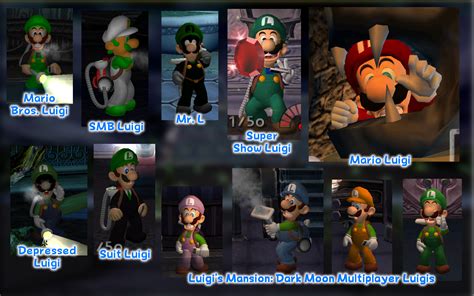 Luigi's Mansion Costume Pack 1 by GEO-GIMP on DeviantArt