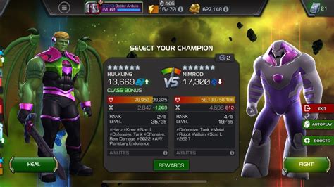 Mcoc Hulkling Vs Nimrod Youtube