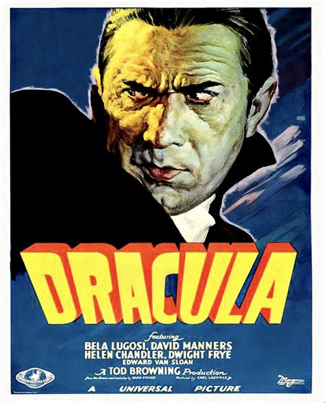 Dracula Classic Movie Poster Reimagined Unique Custom Art Print Perfect