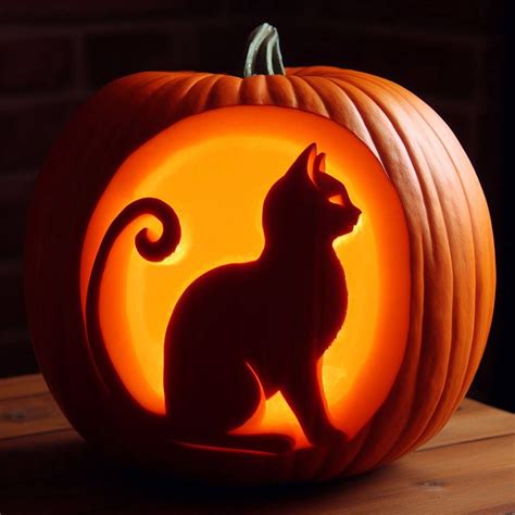 Pin By Angelka Untilova On Celebrations Scary Pumpkin Carving Cat Pumpkin Carving Cute