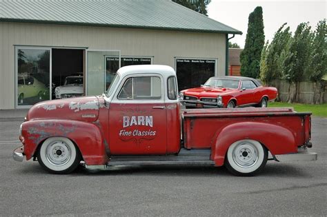 1954 Chevy 5 Window Stepside Pickup 3100 Rat Rod Hot Rod Chevrolet