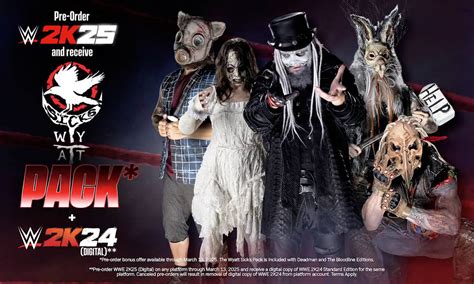 Wwe 2k25 The Wyatt Sicks By Takerfan2013 On Deviantart