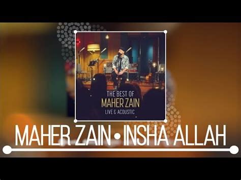 Maher Zain Insha Allah Live Acoustic NEW ALBUM 2018 YouTube