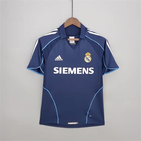 Real Madrid 2005 06 Away Shirt Premier Retros