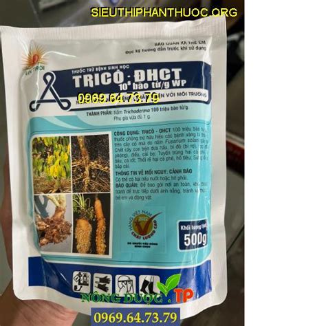 Trico Dhtc 500gr LỘc TrỜi Đặc Trị Các Bệnh Do Nấm Vàng Lá Thối Rễ